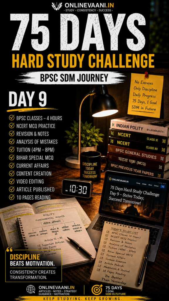 75 Days Hard Study Challenge